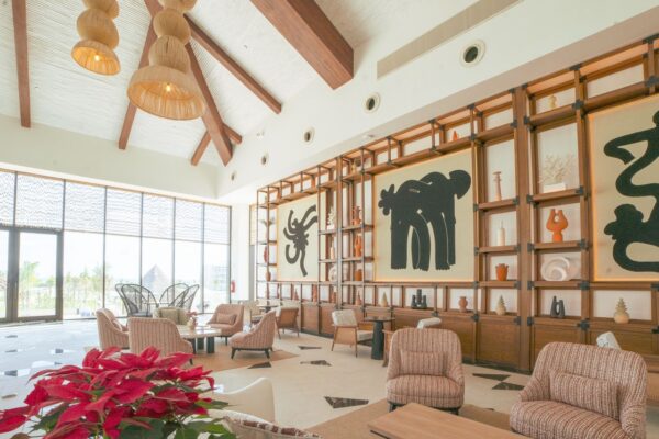 Lobby Hotel Ocean Allure costa Mujeres