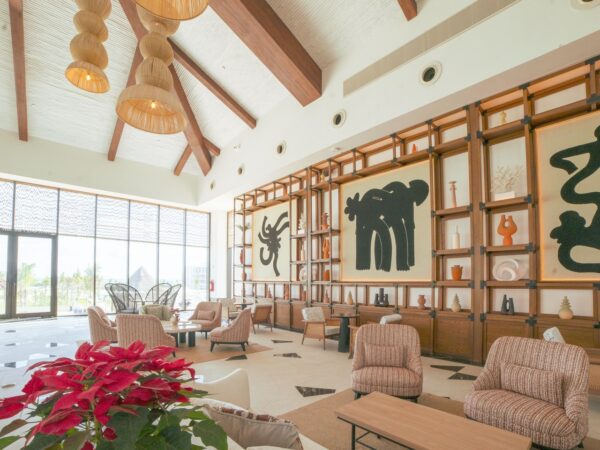 Lobby Hotel Ocean Allure costa Mujeres